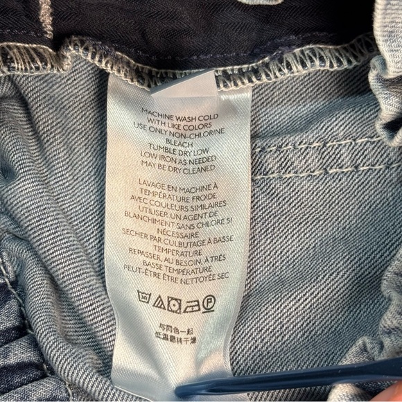 Free People Paradise Denim Pull On Wide Leg Jeans Light Blue size Medium - Picture 9 of 12